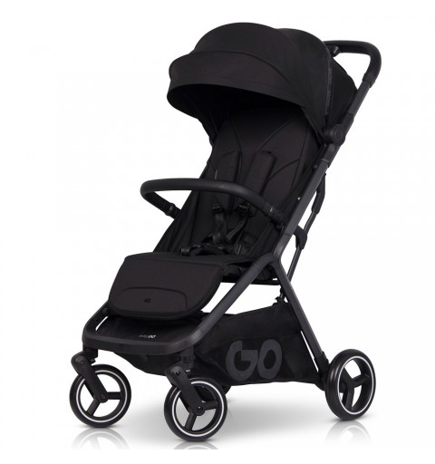 EasyGo Hero - lekki wózek spacerowy | Ebony Black